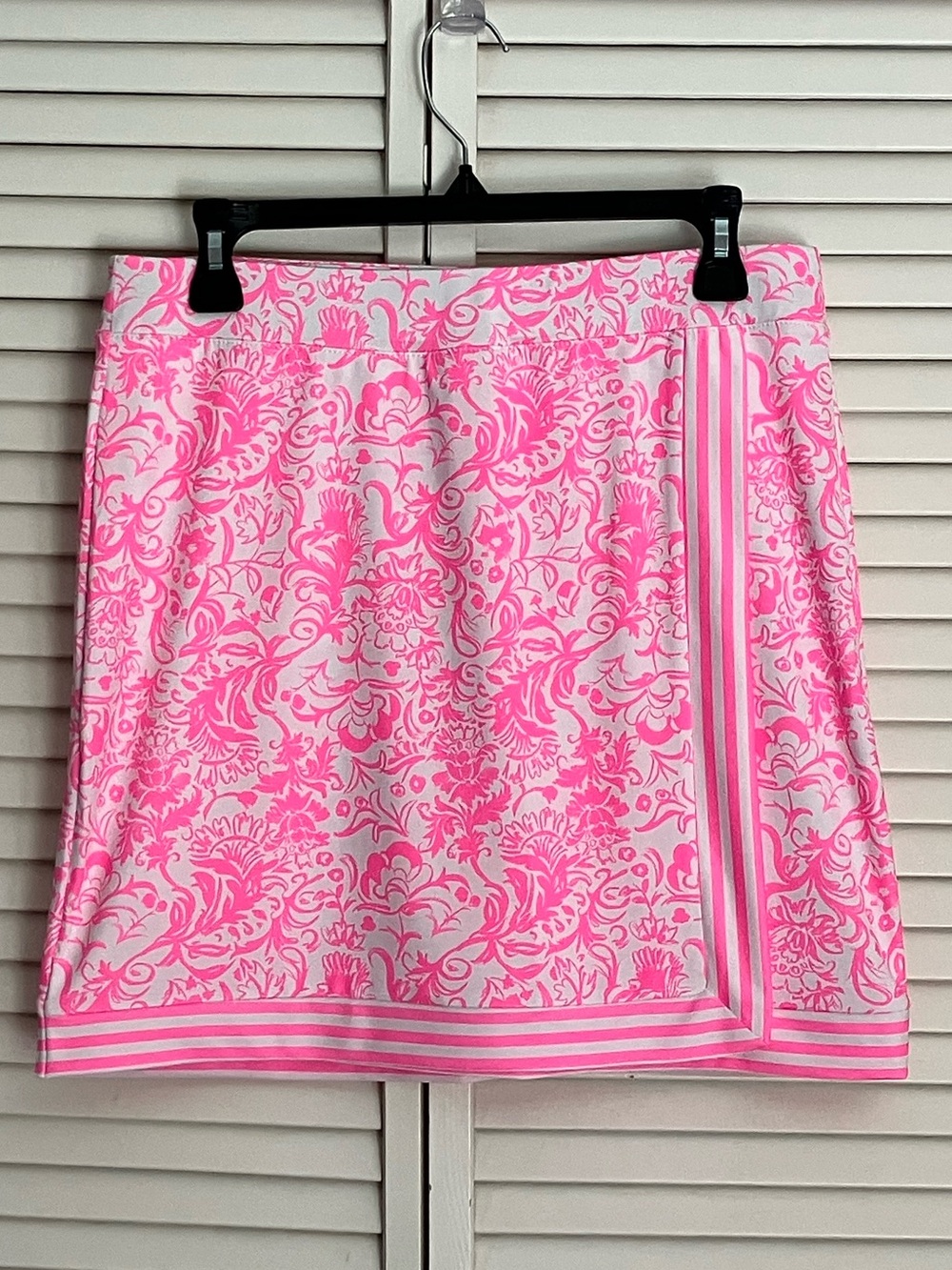 NEW STELLA PARKER Pink
Floral Tennis Golf UPF Built-in Shorts Skort (Size M)